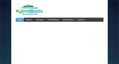 Desktop Screenshot of hybridboats.co.nz